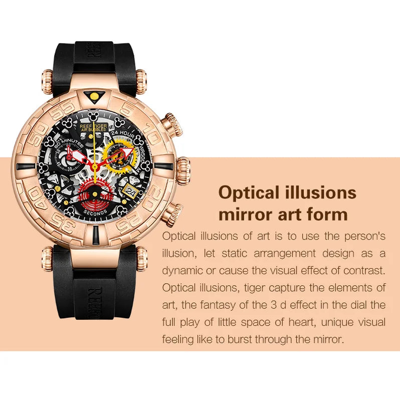 Men Chronograph Watch Waterproof Watch
