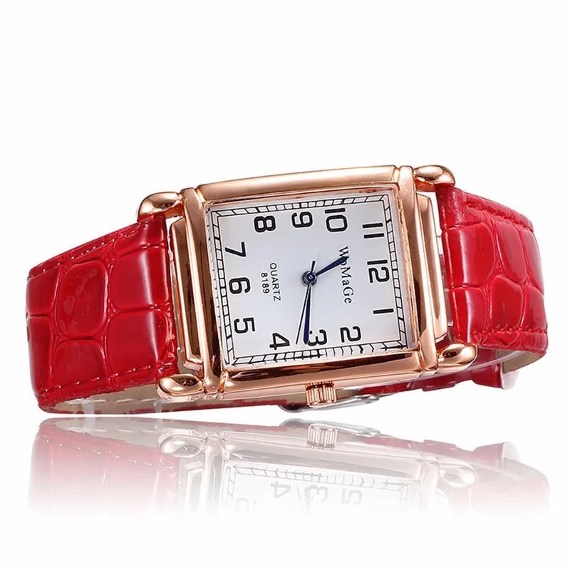 Square Rose Gold Women's Quartz Watch