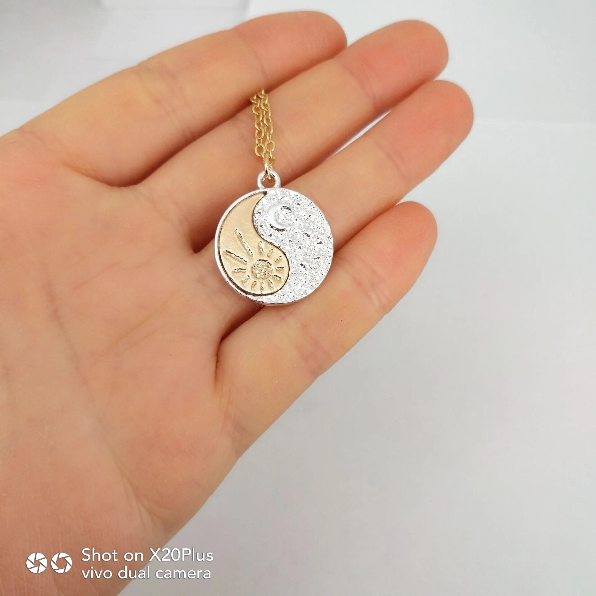 Sun and Moon Necklace