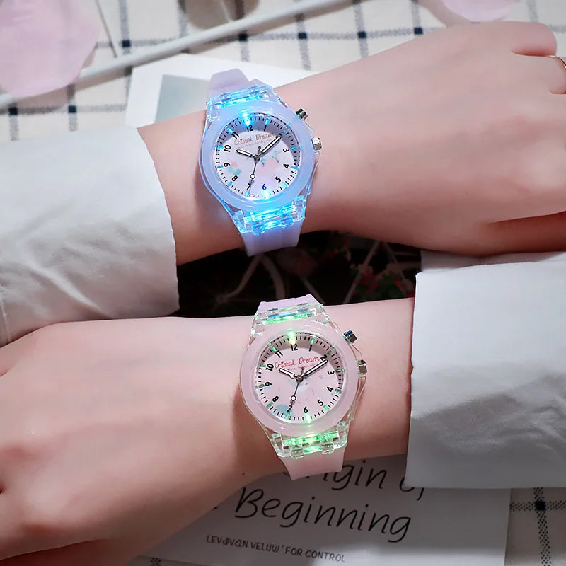 Luminous Kids Watches LED