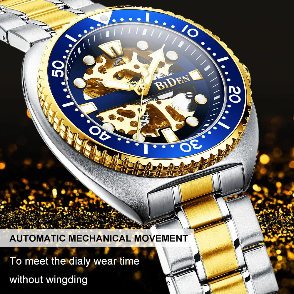 Luxury Waterproof Automatic Mechanical Men's Watch