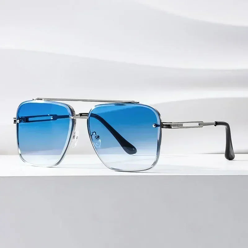 Luxury Gradient Pilot Sunglasses