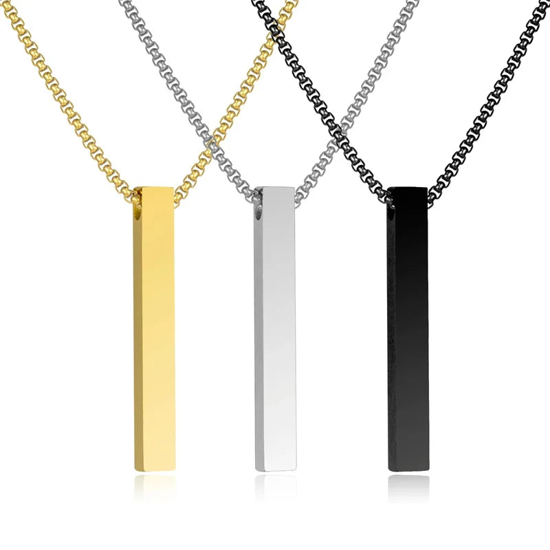 Geometric Pendant Simple Trendy Necklace