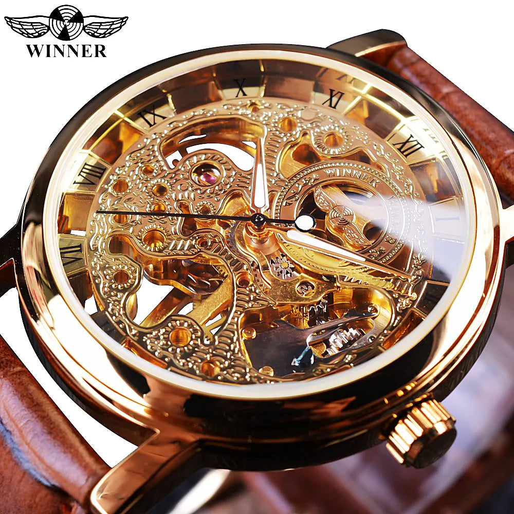 Mechanical Skeleton Watch