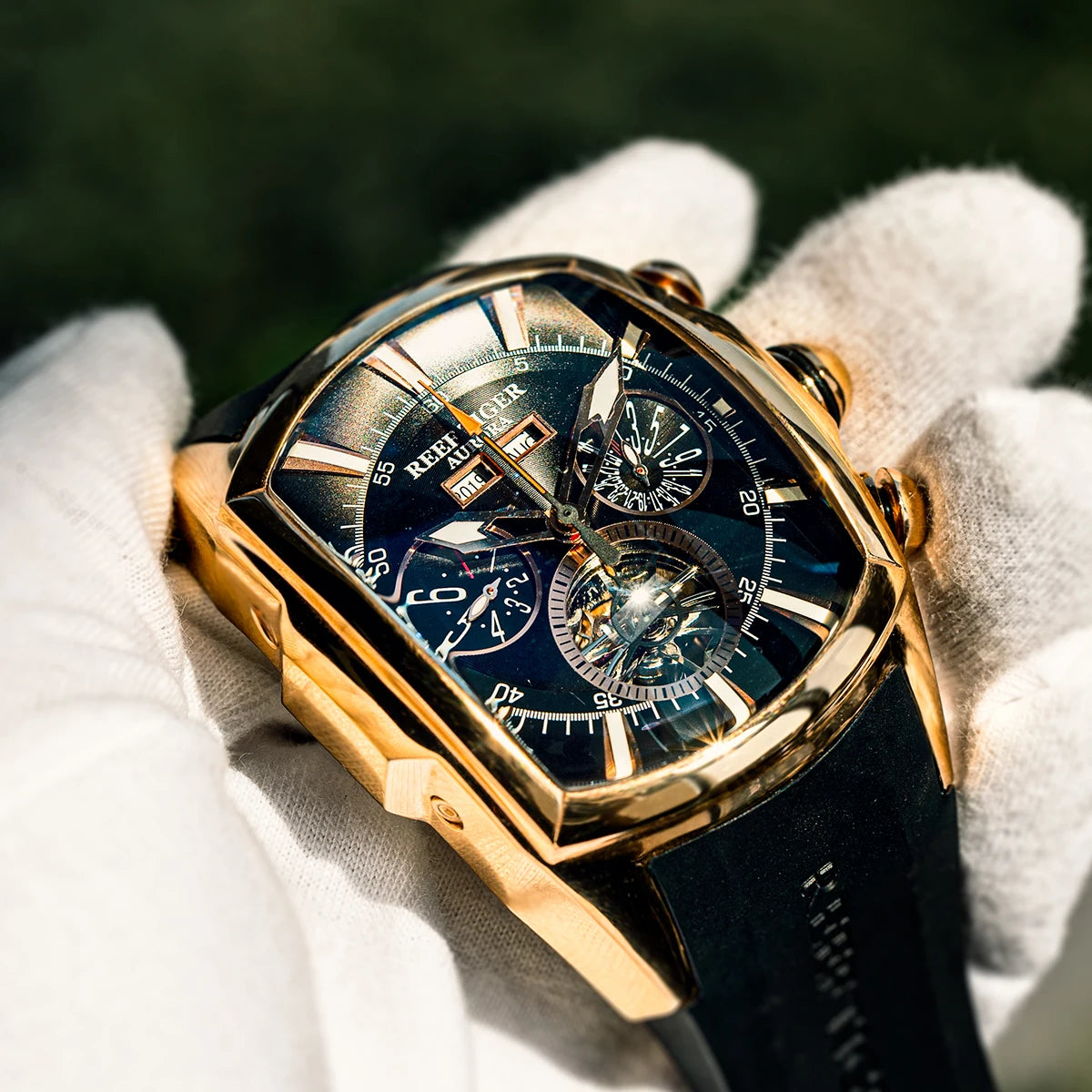 Men Sport Tourbillon Watche