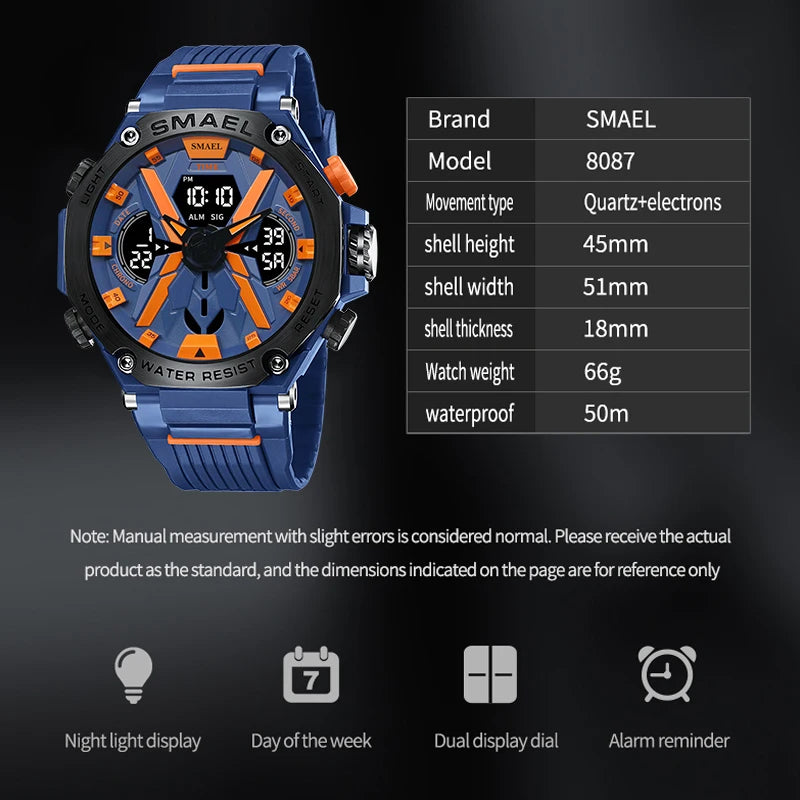 Men's Waterproof Quartz Watch