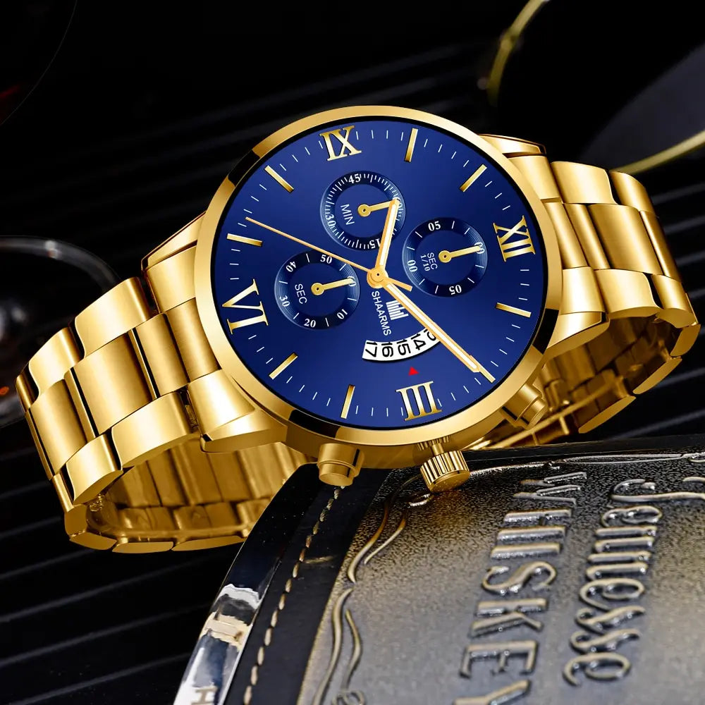 Mens Fashion Business Quartz Watch