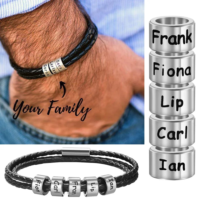 Custom Stainless Steel Name Bracelet