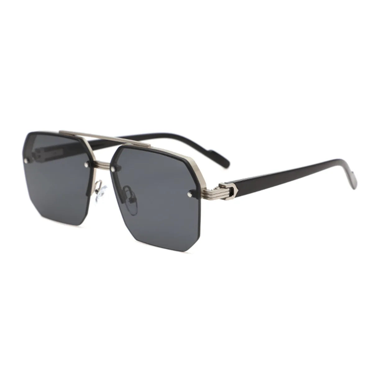 Double Bridge Square Sunglasses