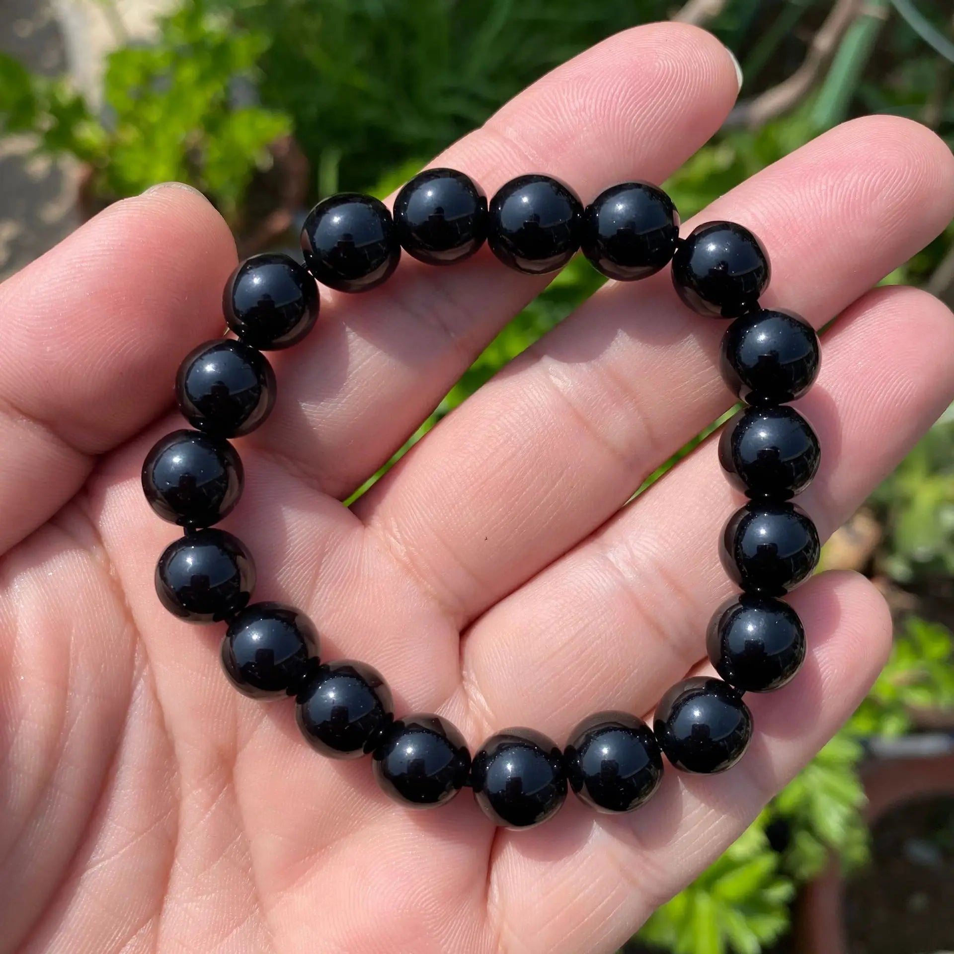 Natural Black Tourmaline Bracelet