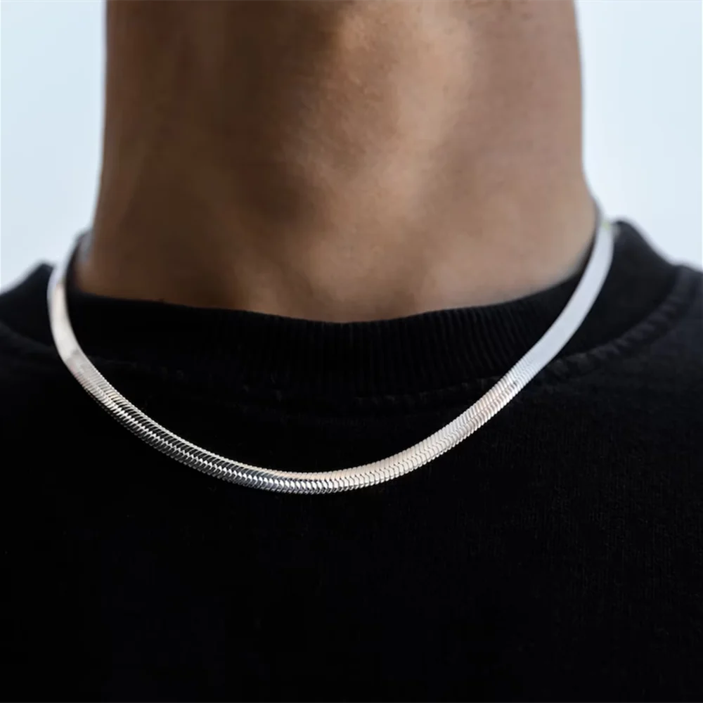 Hip Hop Snake Chain Necklace