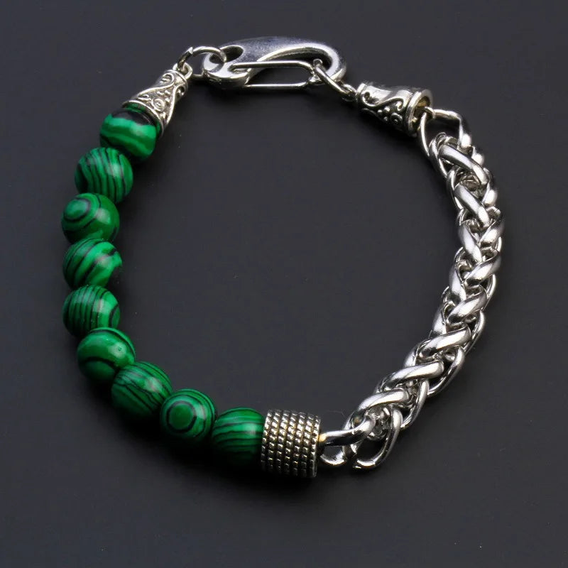 Eye Bead Chain Bracelet