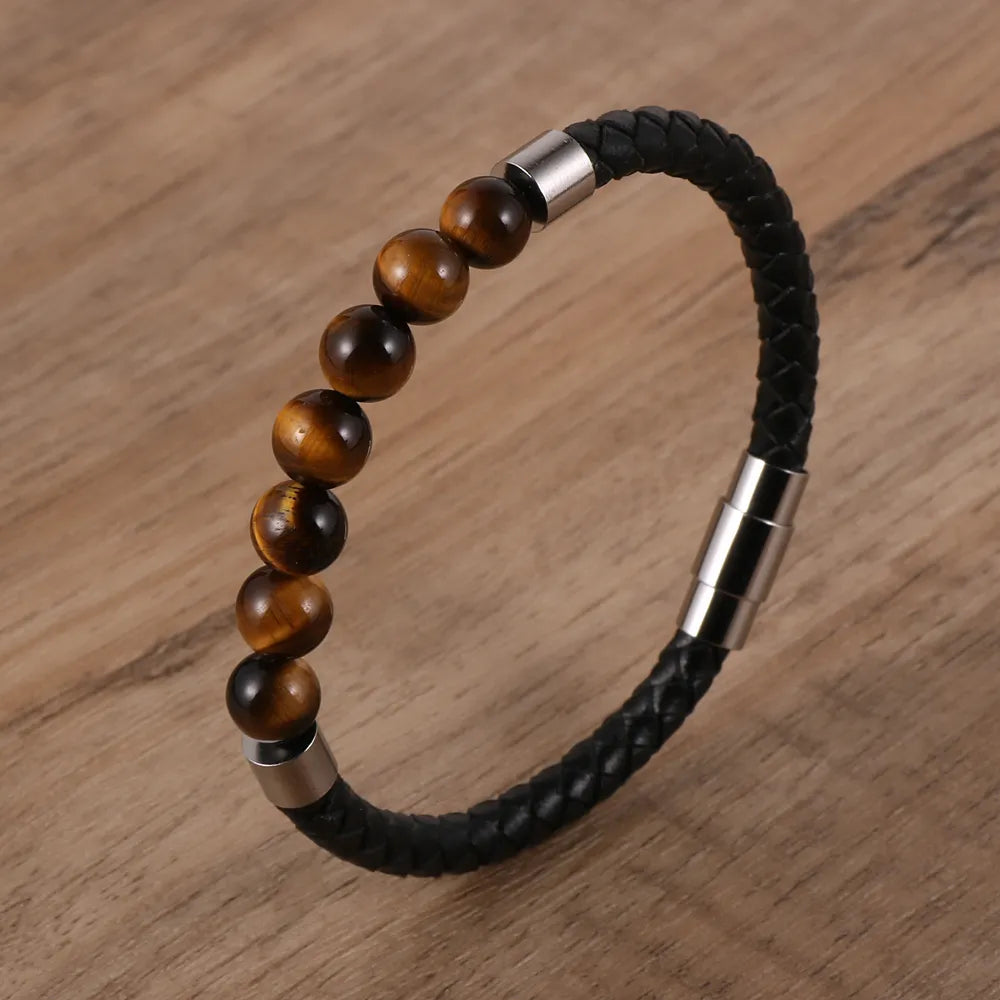 Eye Lava Rock Bracelet