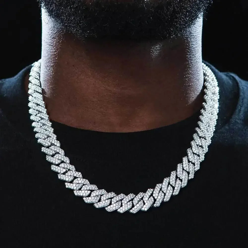 Men Cuban Link Chain Necklace