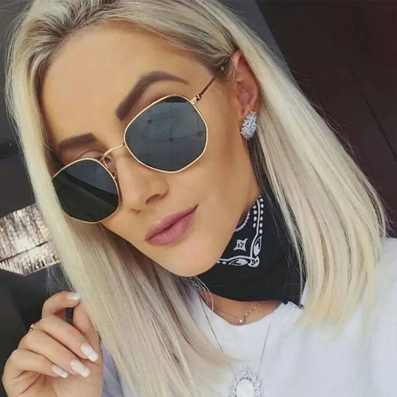 Vintage Metal Sunglasses