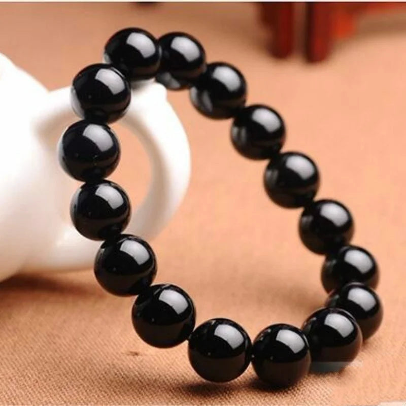 Natural Black Tourmaline Bracelet