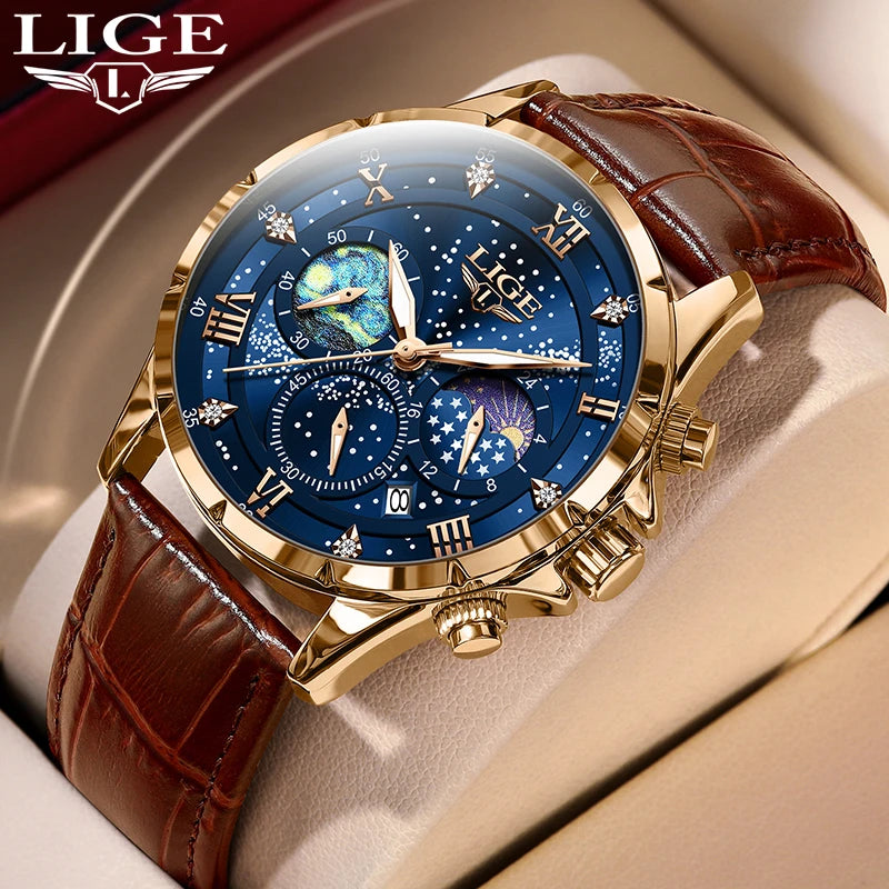 Men's Casual Sport Chronograph Watch