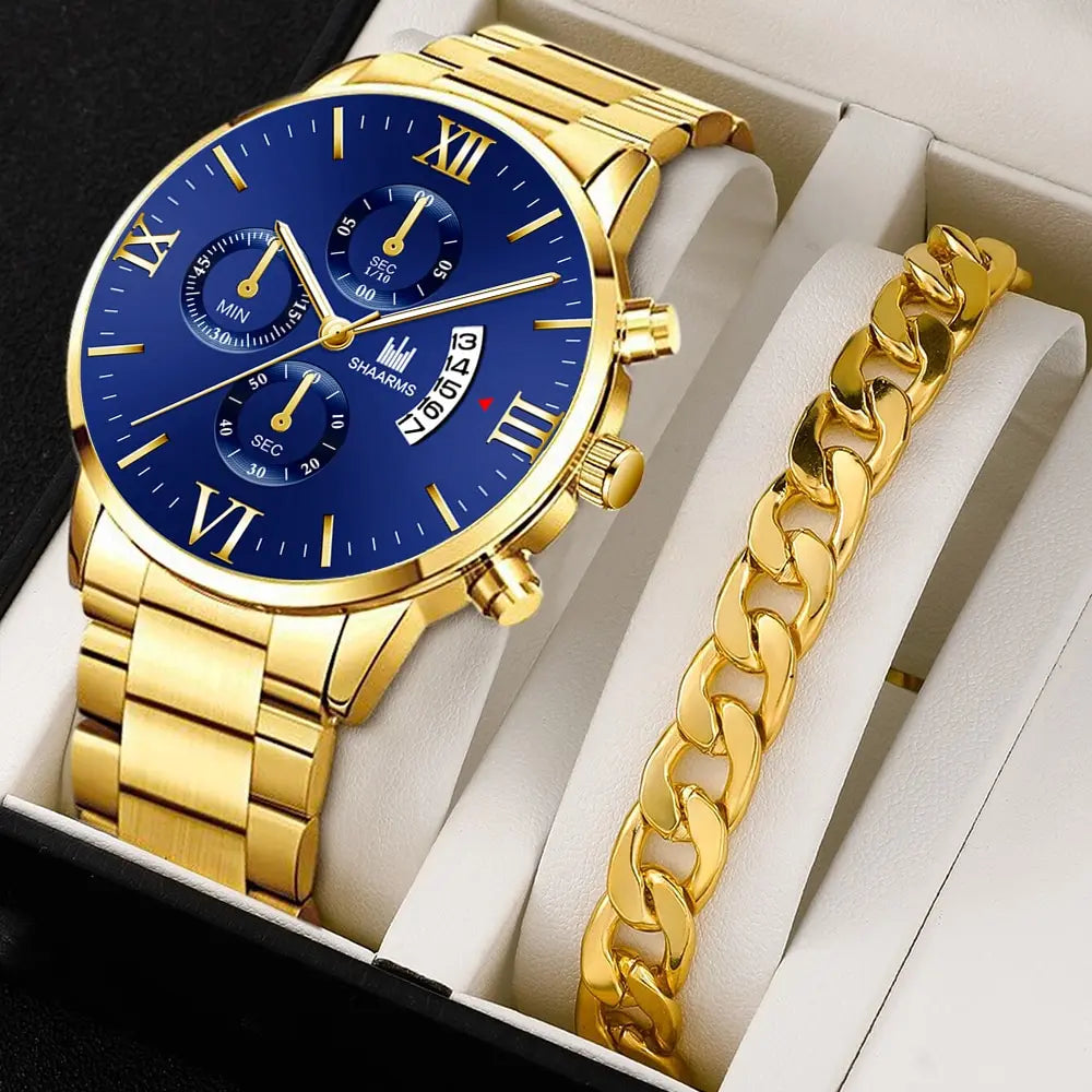 Mens Fashion Business Quartz Watch