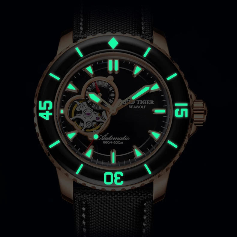 Reef Tiger Men Diver Watch