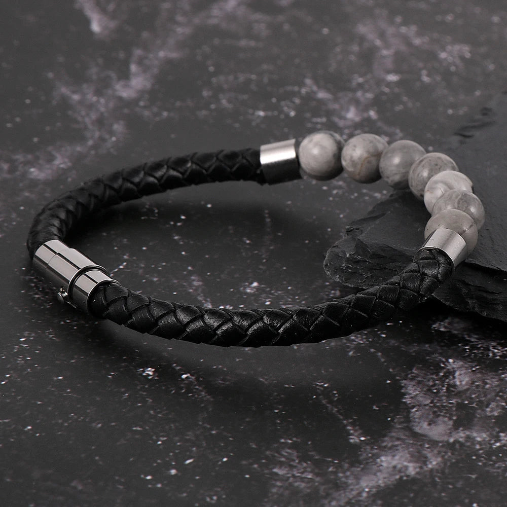 Eye Lava Rock Bracelet