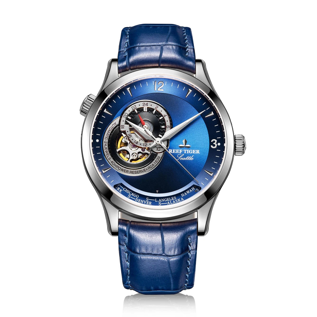 Casual Blue Dial Automatic Watch