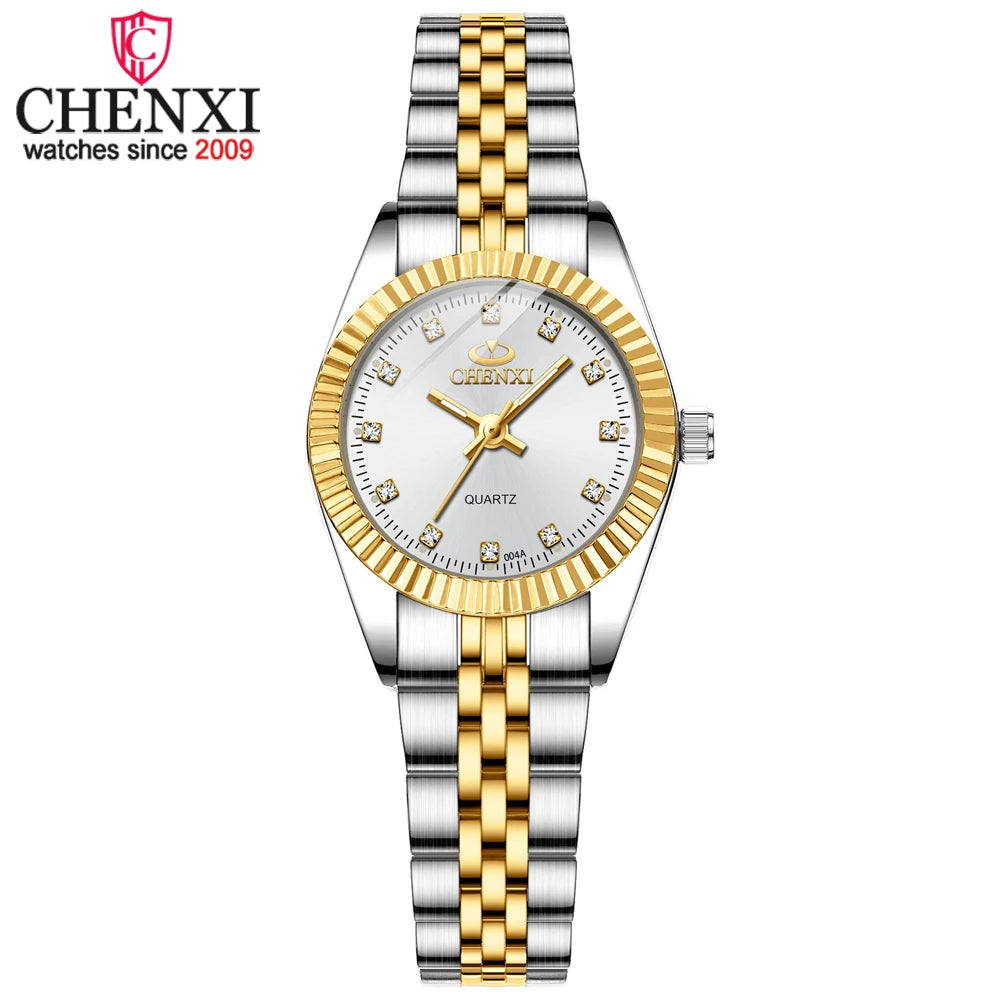 Women's Quartz Watch - Gold & Silver