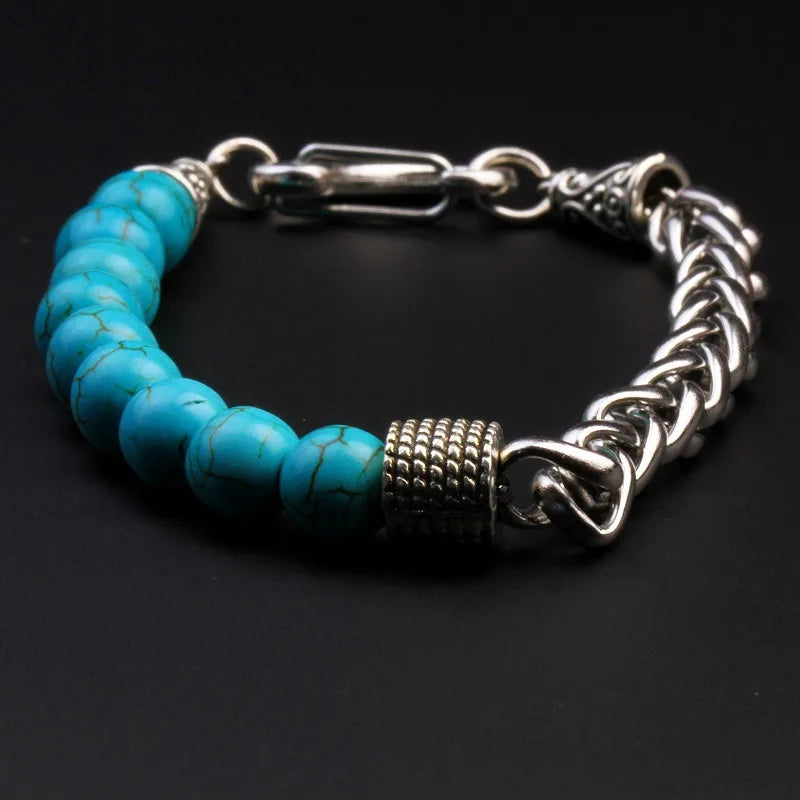 Eye Bead Chain Bracelet