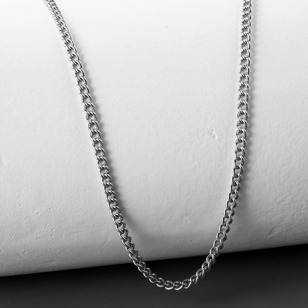 Gold Stainless Steel Chain Necklace