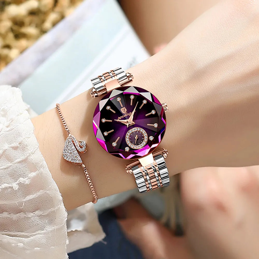 Luxury Waterproof Stainless Steel Women's Watch