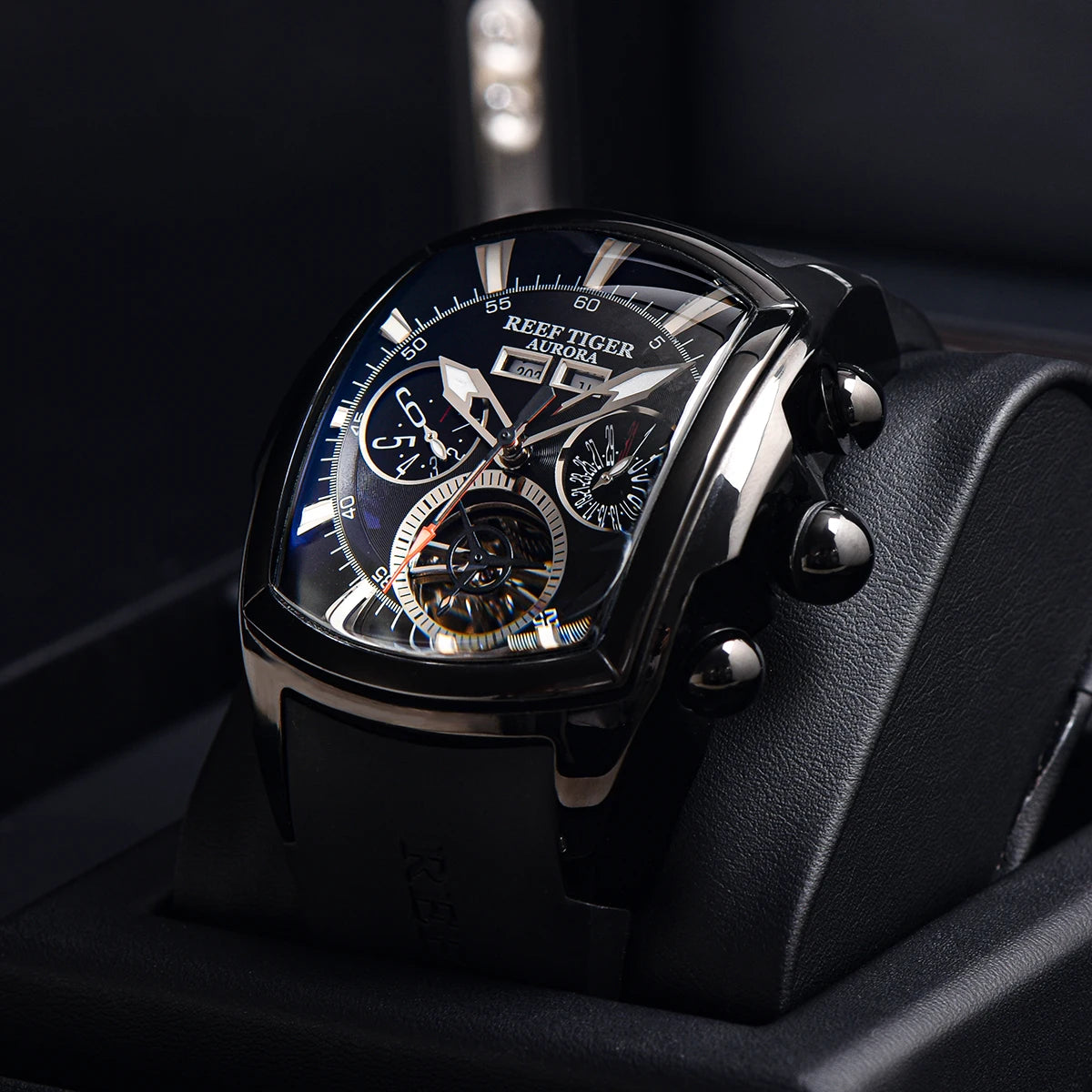 Men Sport Tourbillon Watche