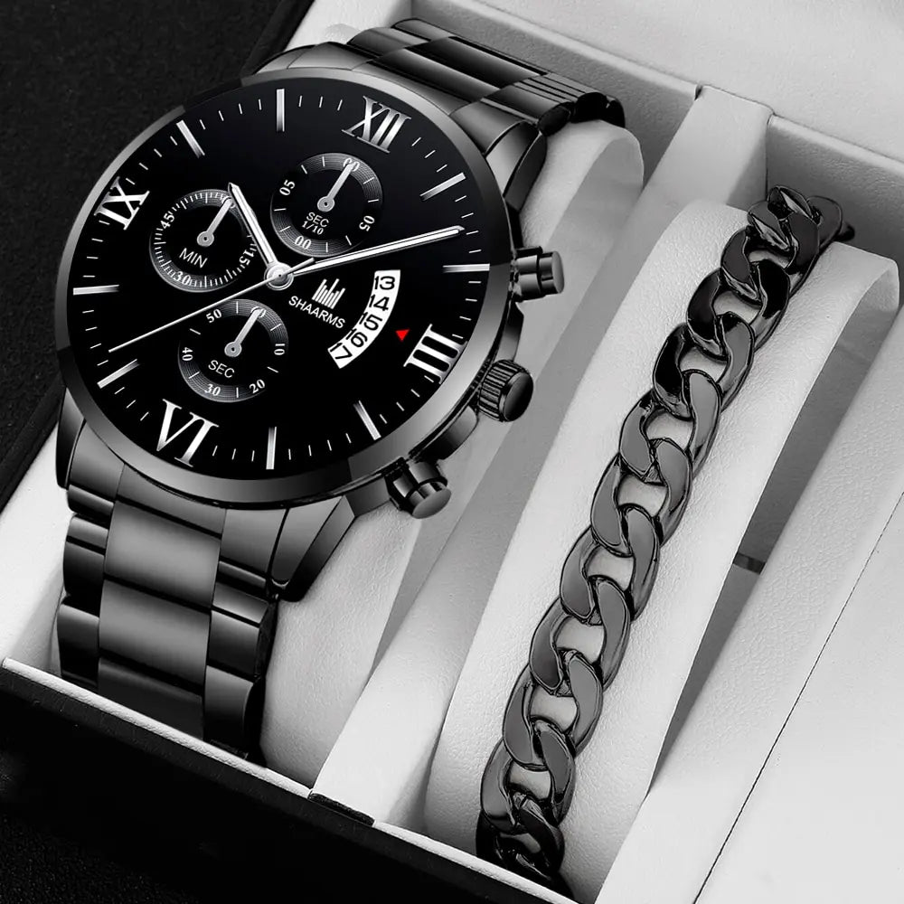 Mens Fashion Business Quartz Watch