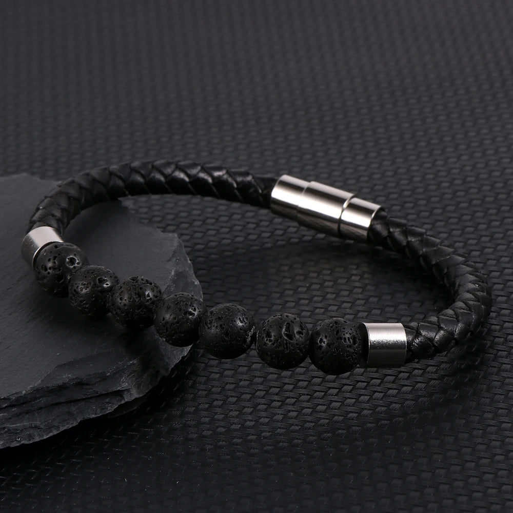 Eye Lava Rock Bracelet