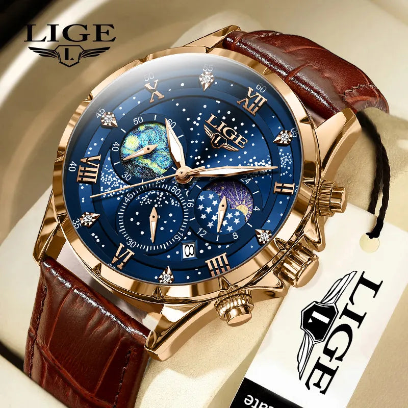 Men's Casual Sport Chronograph Watch