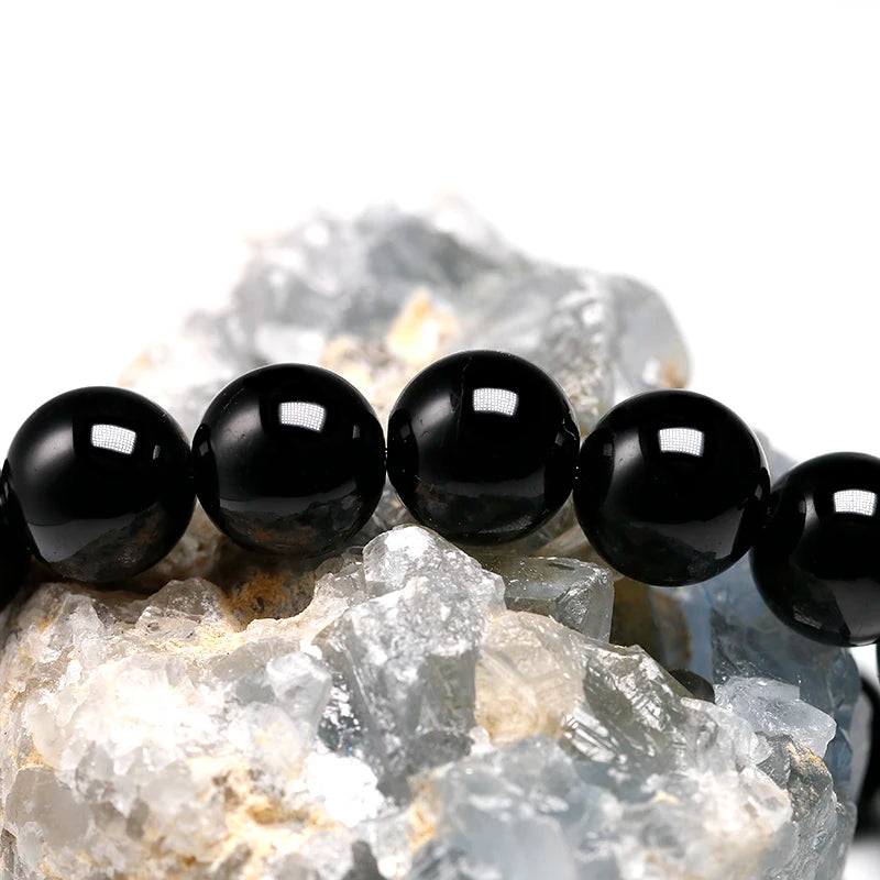 Natural Black Tourmaline Bracelet