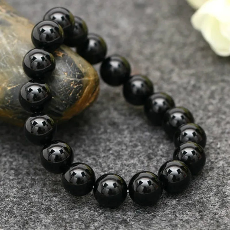 Natural Black Tourmaline Bracelet