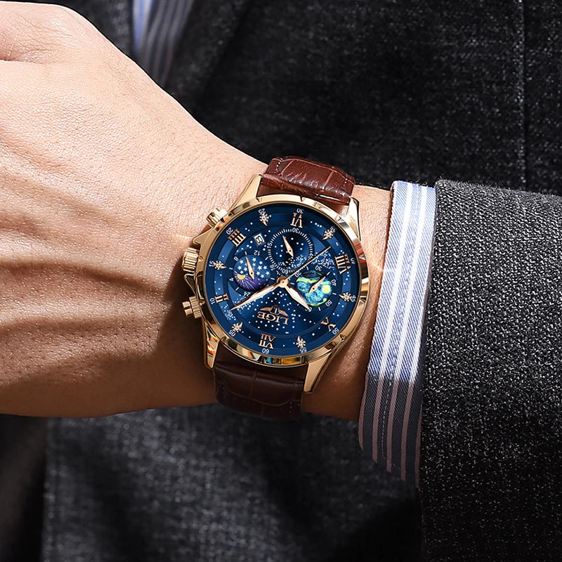 Men's Casual Sport Chronograph Watch