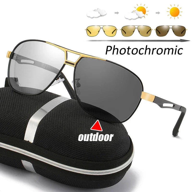 Luxury Polarized Square Sunglasses