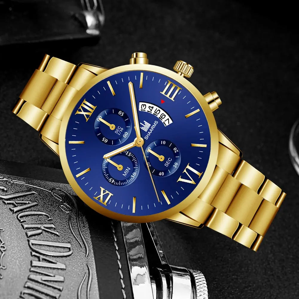 Mens Fashion Business Quartz Watch