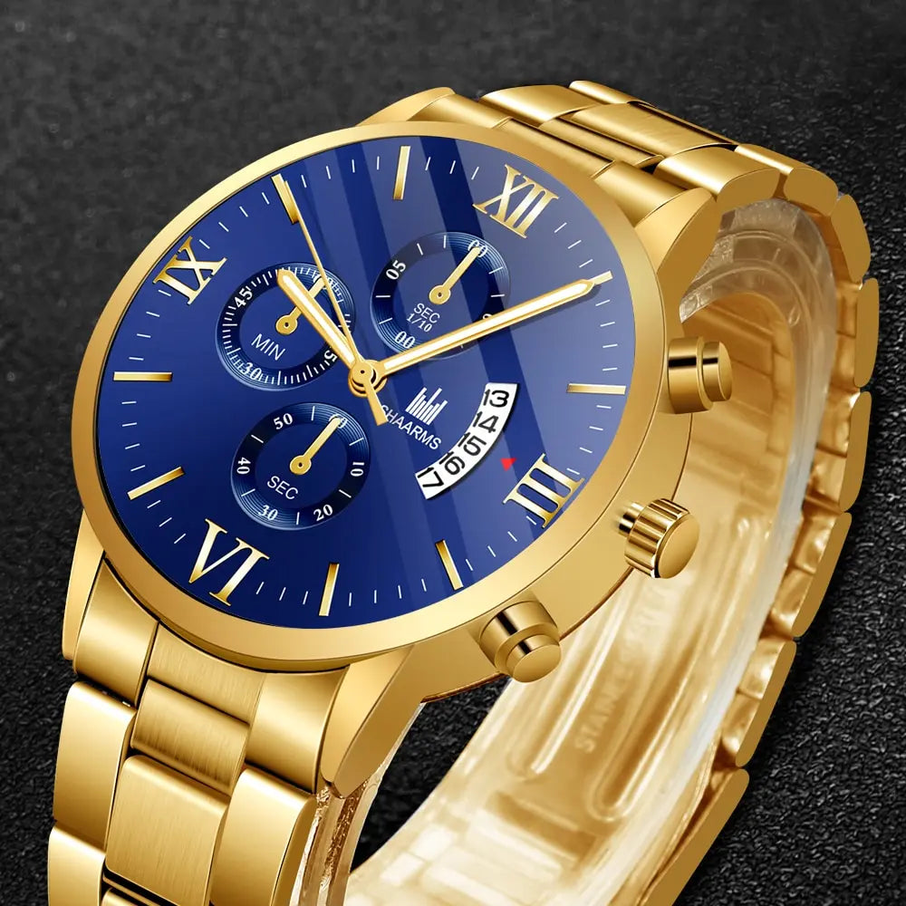 Mens Fashion Business Quartz Watch