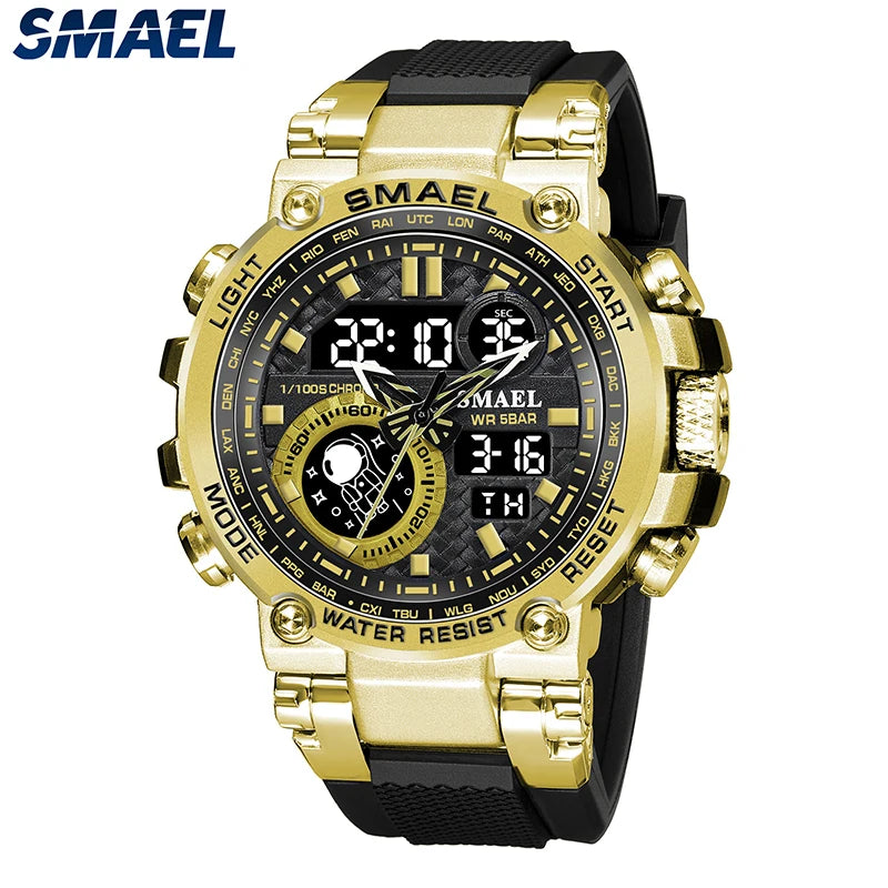 Men Military Digital Quartz Watch