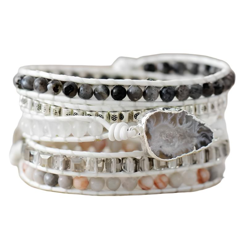 Natural Stone Layered Bracelet